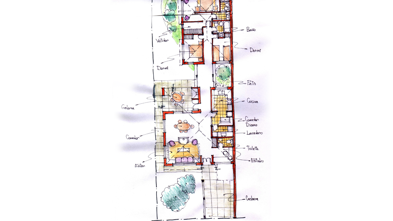 Vista de un proyecto realizado por Estudio de Arquitectura Fernández Long & Asoc