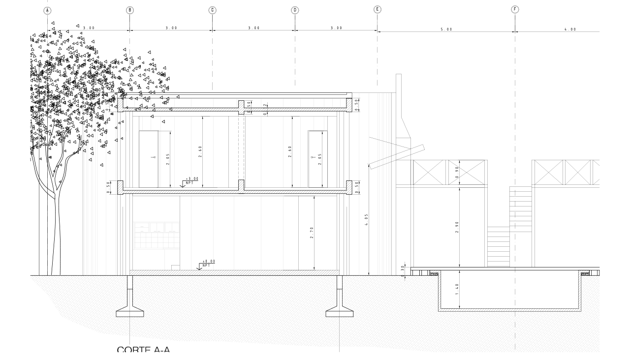 Casa realizada por Estudio de Arquitectura Fernández Long y Asoc