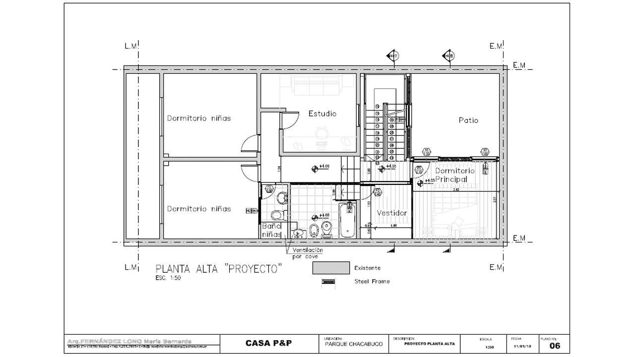 Proyecto de Arquitectura para Particulares realizado por Estudio de Arquitectura Fernández Long & Asoc