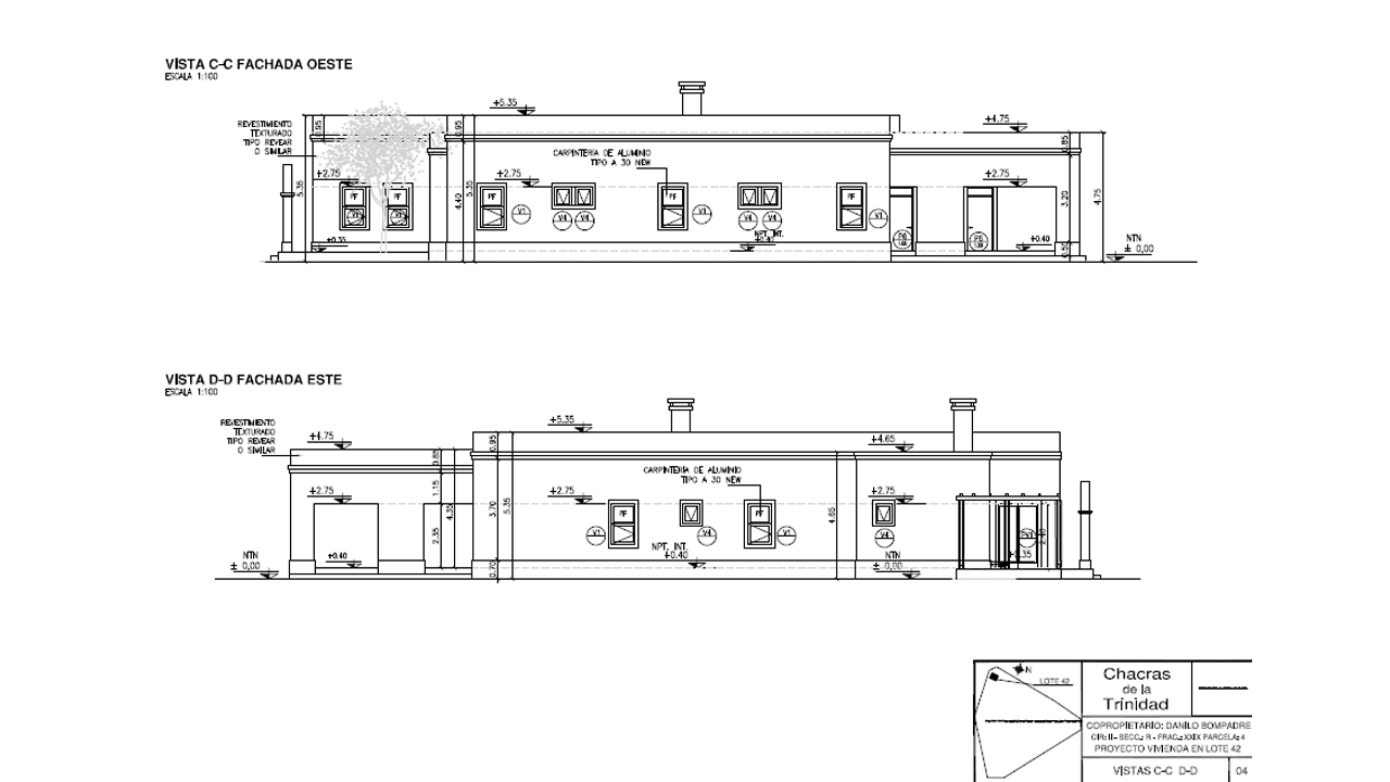 Parte de un proyecto realizado por Estudio de Arquitectura Fernández Long & Asoc