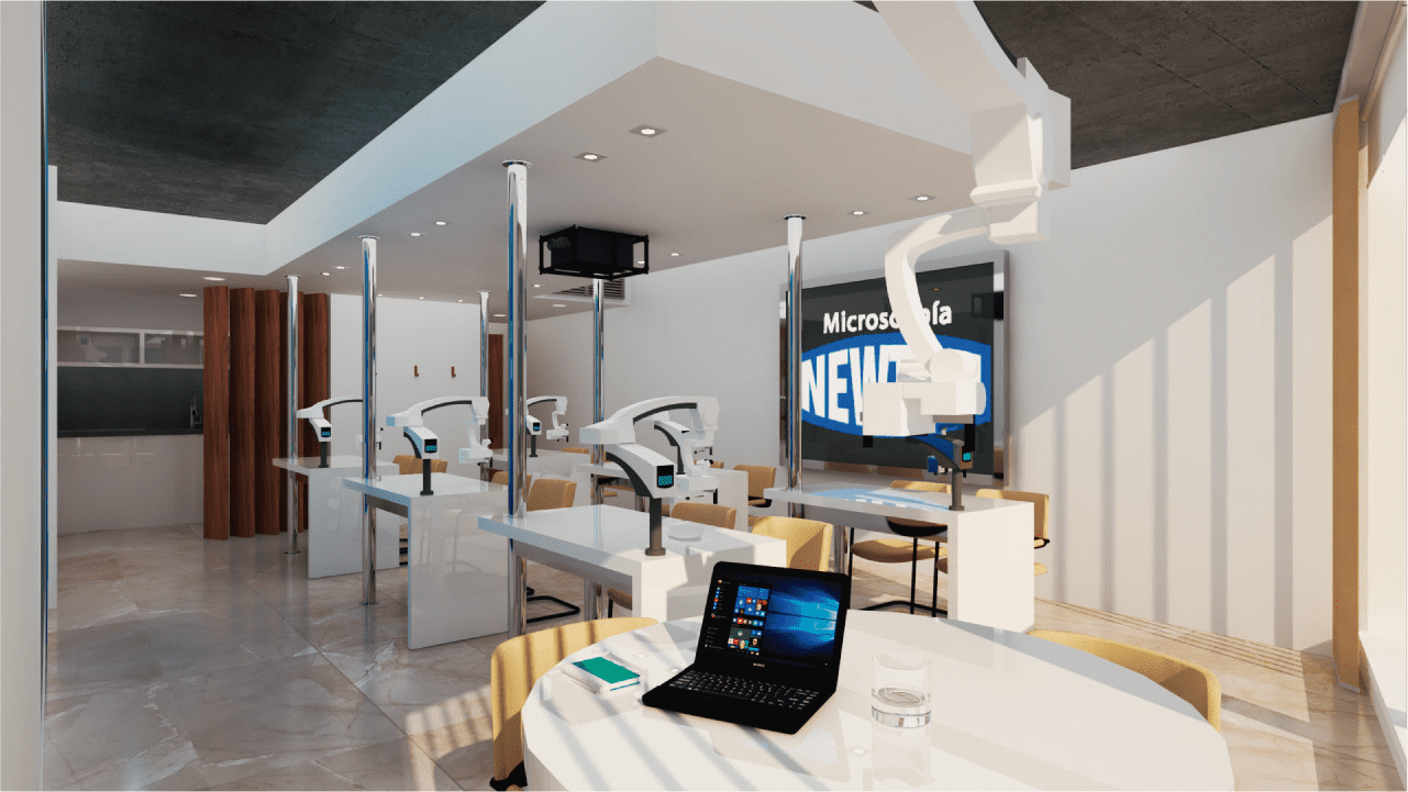 Imagen del proyecto newton del estudio Fernández Long y Asoc