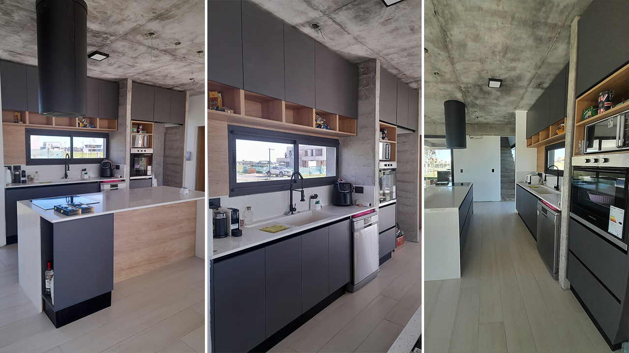 Detalle de materiales y arquitectura en vivienda unifamiliar de Puerto Nizuc
