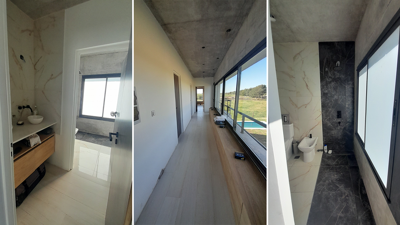 Perspectiva exterior de vivienda unifamiliar en Puerto Nizuc, Estudio Fernández Long & asociados