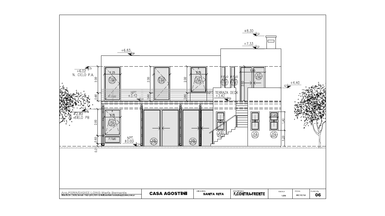 Parte de un proyecto realizado por Estudio de Arquitectura Fernández Long & Asoc