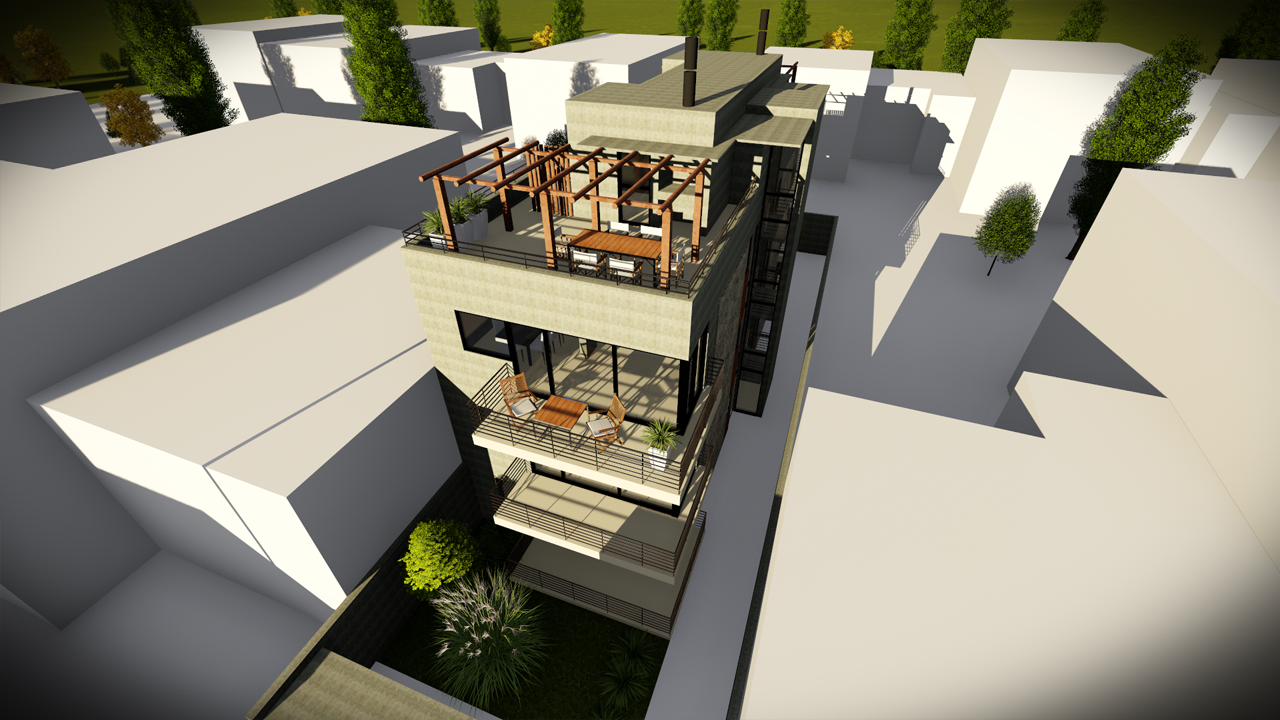 Render de proyecto de Estudio Fernandez Long y Asoc